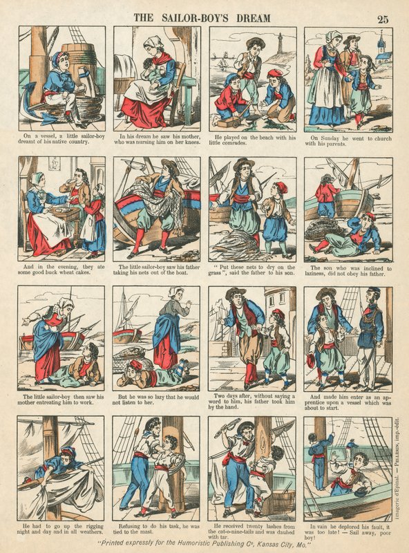 Der Traum des Matrosenjungen von American School