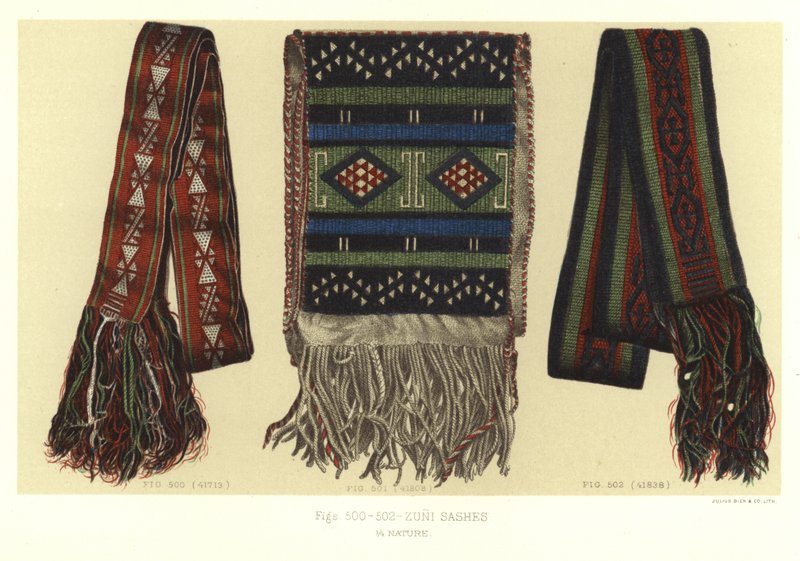 Zuni-Schärpen von American School