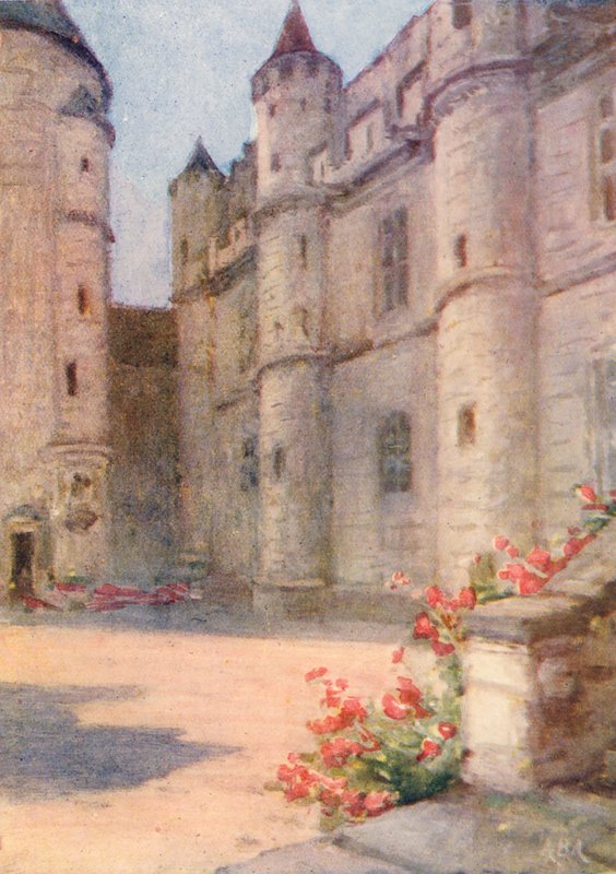 Chateau Royal, Loches von Amy B. Atkinson