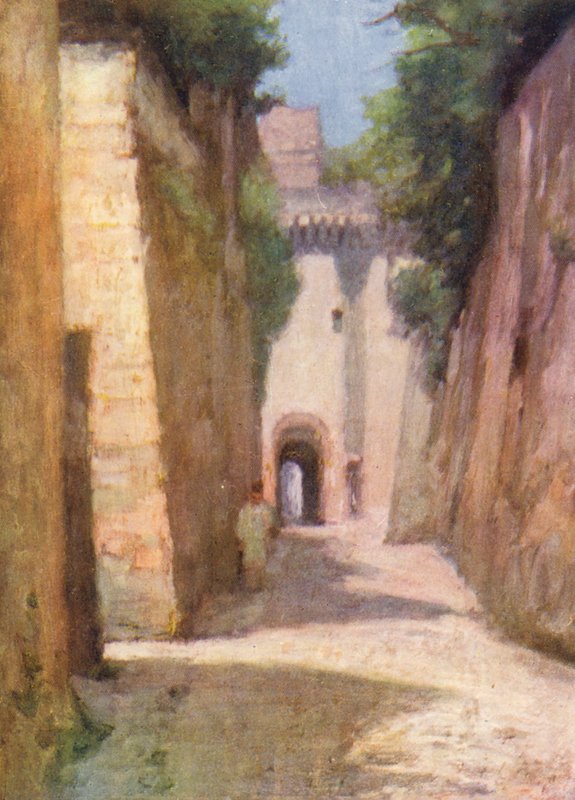 Rue Foulques Nerra, Loches von Amy B. Atkinson