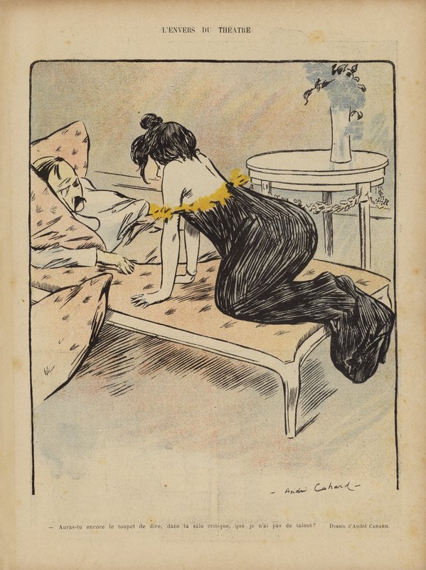 Illustration für Le Rire von Andre Philippe Adolphe Cahard