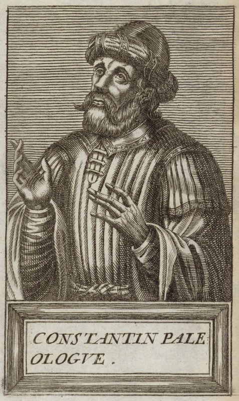 Konstantin XI. Palaiologos von Andre Thevet