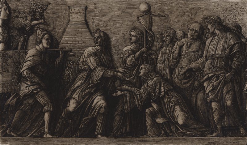 Der Triumph des Scipio von Andrea Mantegna