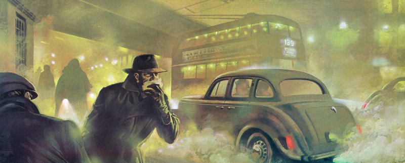 Londoner Smog von Andrew Howat