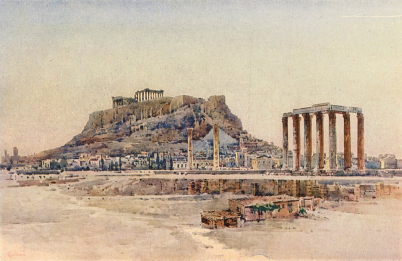 Akropolis, Athen, Griechenland von Angelos Giallinos