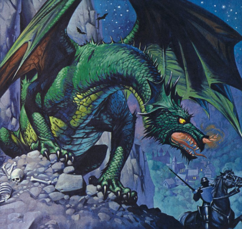 Drachen von Angus McBride
