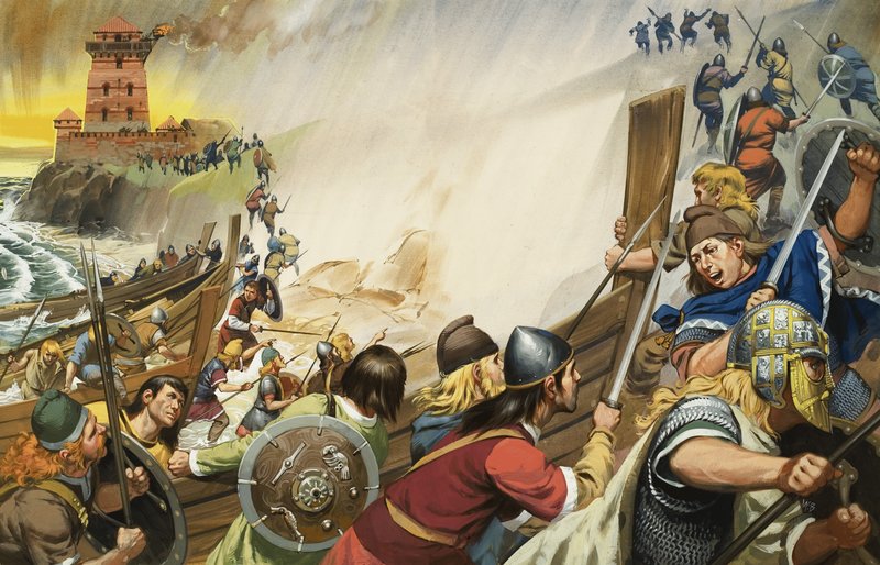 Sächsische (?) Invasion von Angus McBride