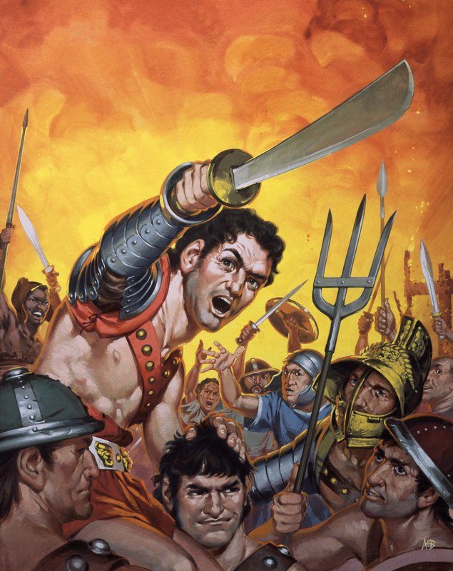 Spartacus und der Sklavenaufstand von Angus McBride