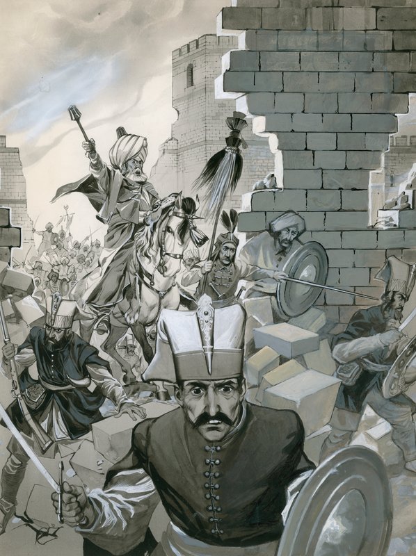 Der Fall von Konstantinopel von Angus McBride