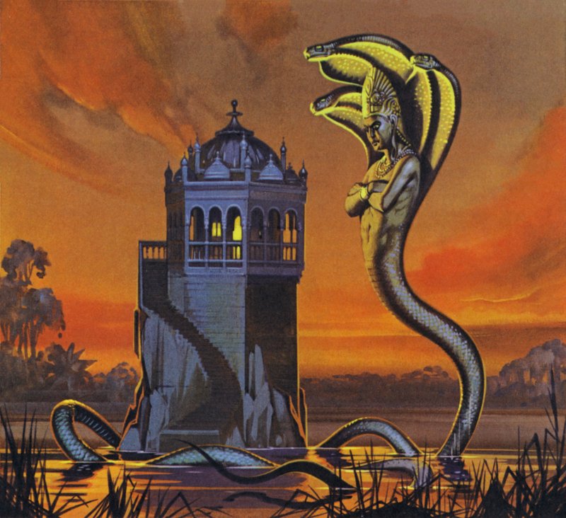 Der Naga-König von Angus McBride
