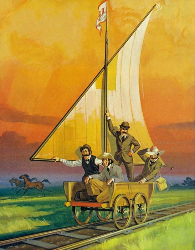 Das Segelauto von Angus McBride