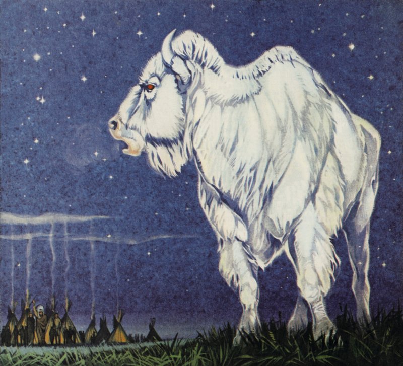 Der Weiße Büffel von Angus McBride