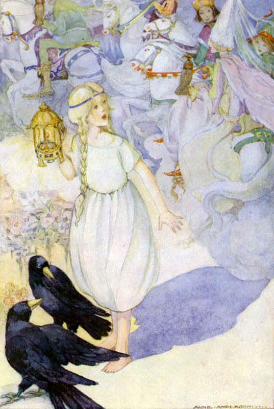 Gerda und die Träume von Anne after Anderson