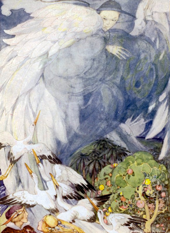 Der Garten des Paradieses von Anne after Anderson