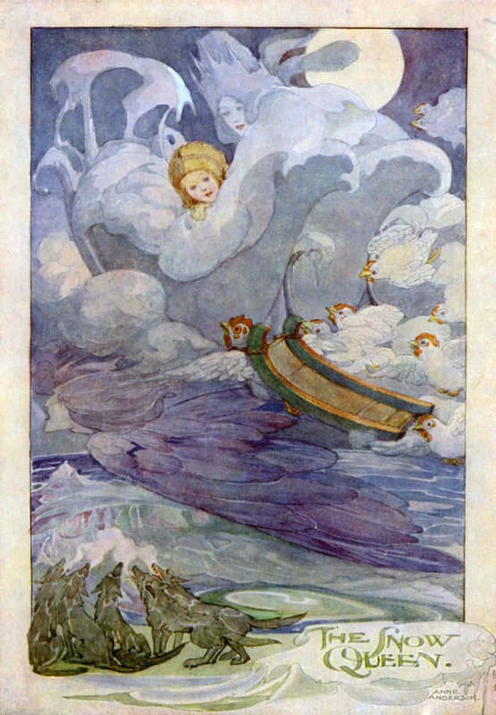 Die Schneekönigin von Anne after Anderson