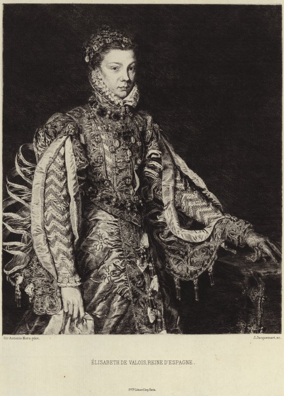 Elisabeth von Frankreich von Anthonis van Dashorst Mor