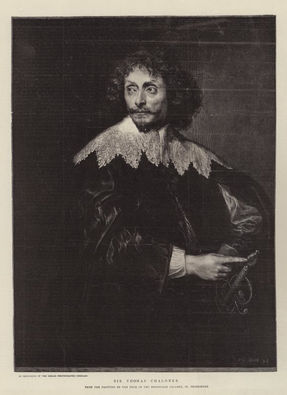 Sir Thomas Chaloner von Anthony van Dyck