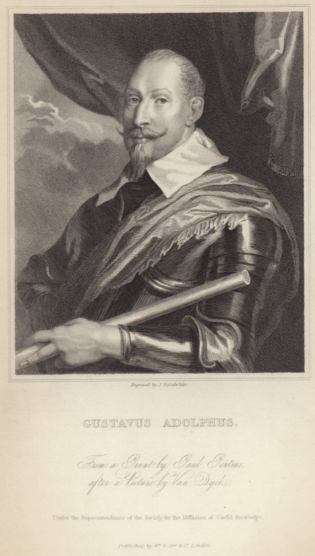 Gustav II. Adolf von Schweden von Anthony van Dyck