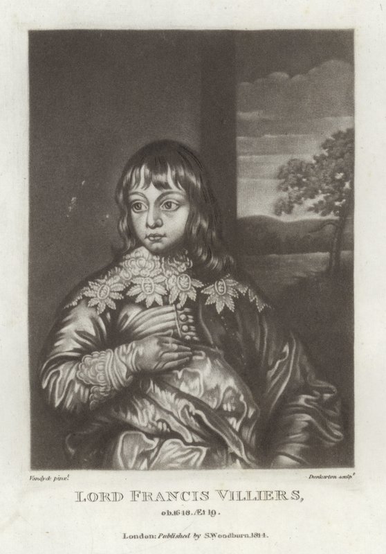 Lord Francis Villiers von Anthony van Dyck