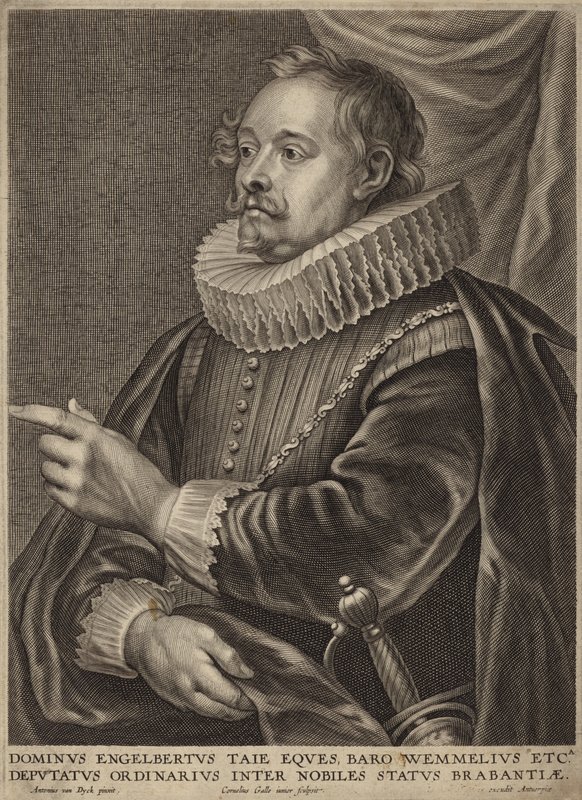 Porträt von Engelbert Taye von Anthony van Dyck