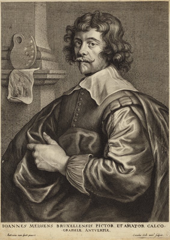 Porträt von Jan Meyssens von Anthony van Dyck