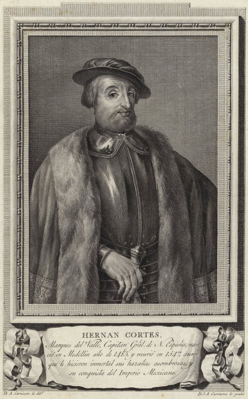 Hernan Cortez von Antonio Carnicero