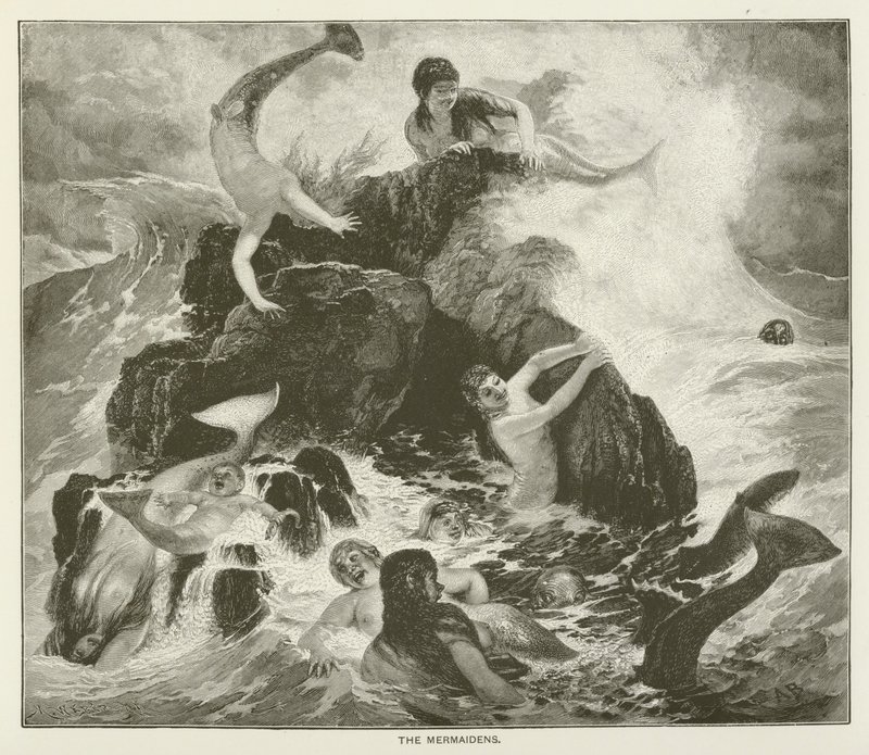 Die Meerjungfrauen von Arnold Böcklin
