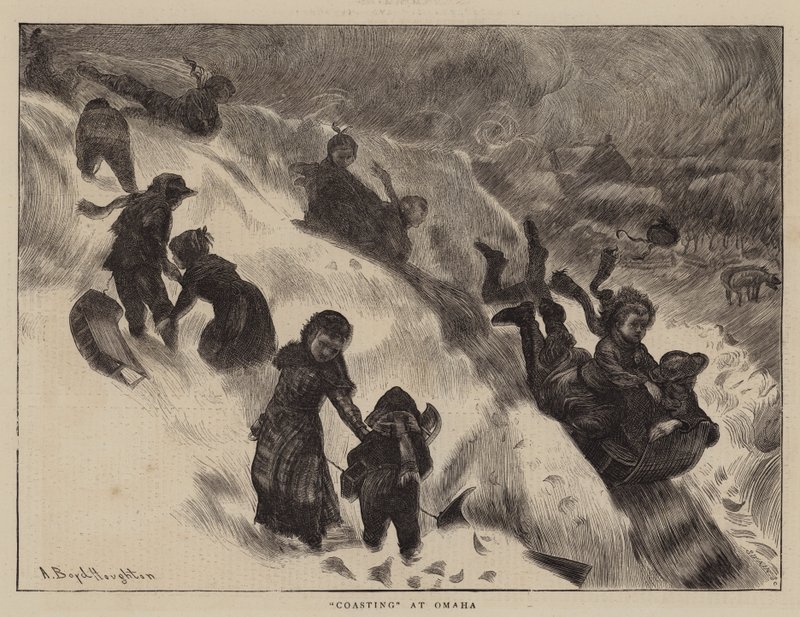 Küstenfahrt in Omaha von Arthur Boyd Houghton