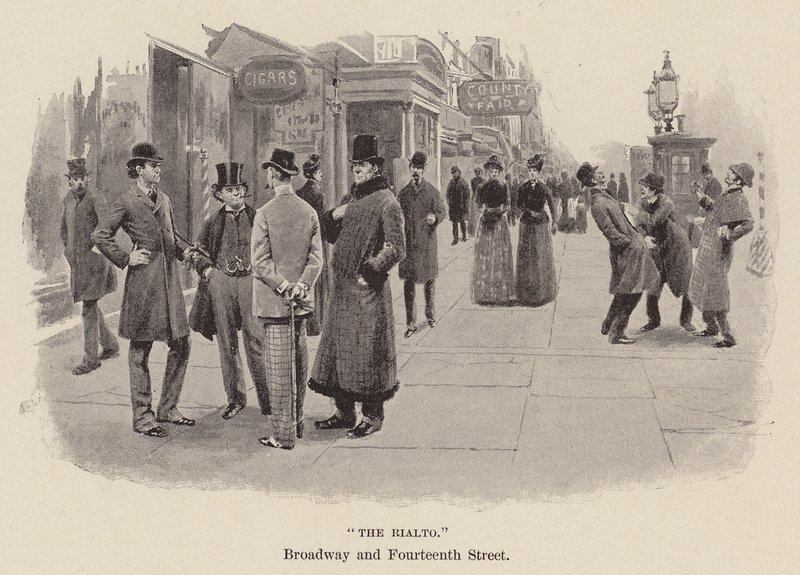 Der Rialto (Gravur) von Arthur Burdett Frost