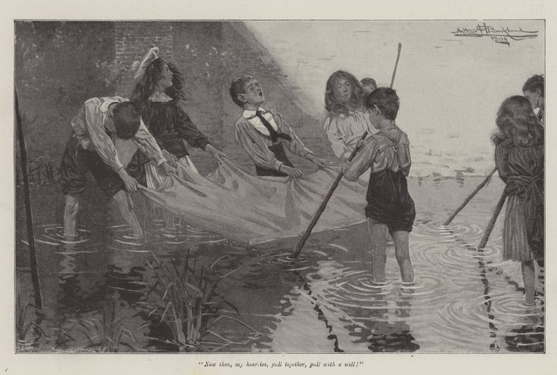 Die Möchtegern-Guten, von E. Nesbit von Arthur Herbert Buckland