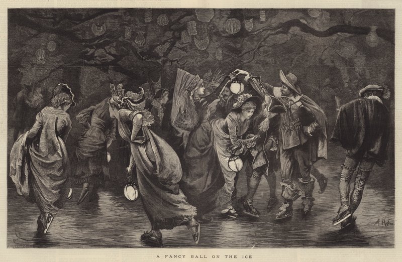 Ein Kostümball auf dem Eis von Arthur Hopkins