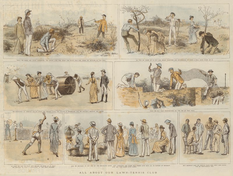 Alles über unseren Lawn-Tennis-Club von Arthur Hopkins