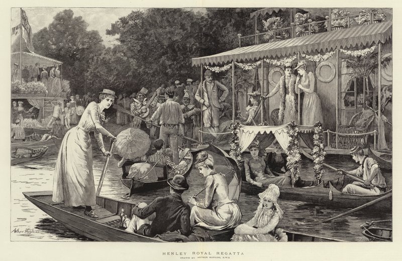 Henley Royal Regatta von Arthur Hopkins