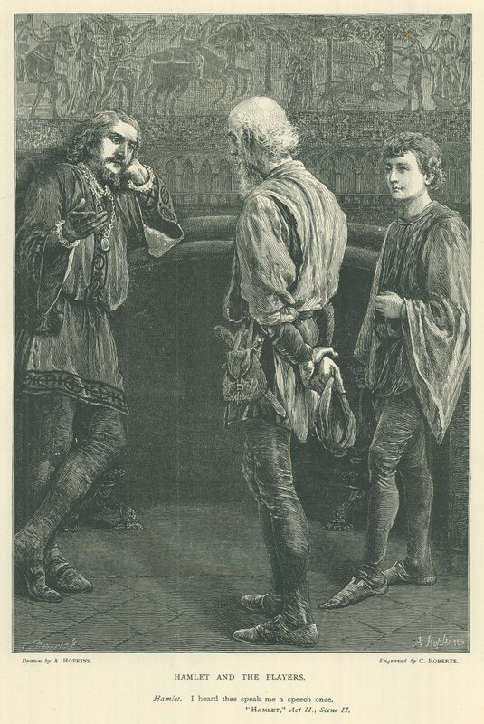 Illustration für Hamlet von Arthur Hopkins