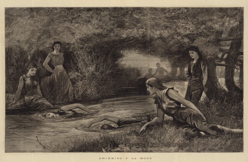 Schwimmen à la Mode von Arthur Hopkins
