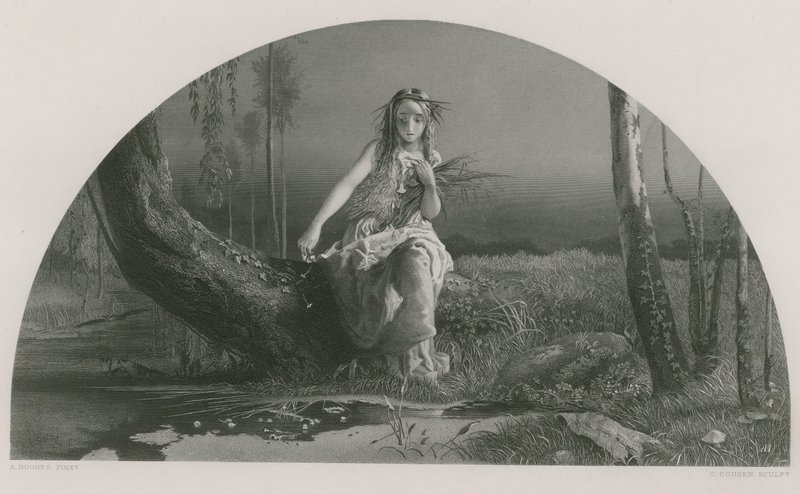 Ophelia, Hamlet von Arthur Hughes