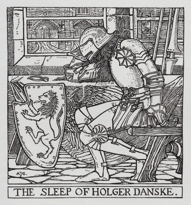 Hans Christian Andersen: Holger Danske von Arthur Joseph Gaskin