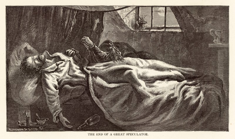 Das Ende eines großen Spekulanten von Arthur Lumley