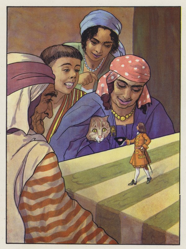 Illustration für Gullivers Reisen von Jonathan Swift von Artus Scheiner