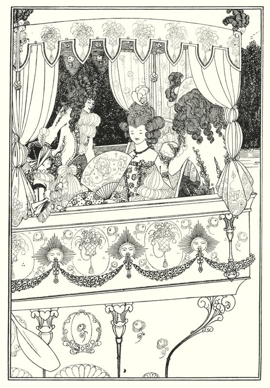 Das Boot von Aubrey Beardsley