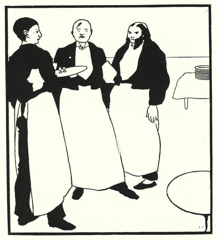 Kellner (Stich) von Aubrey (after) Beardsley