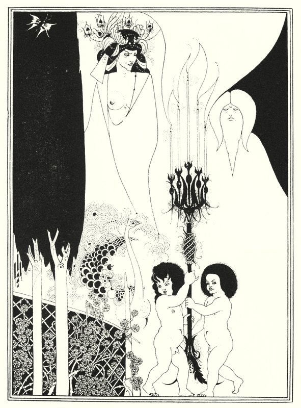 Die Augen des Herodes (Gravur) von Aubrey (after) Beardsley