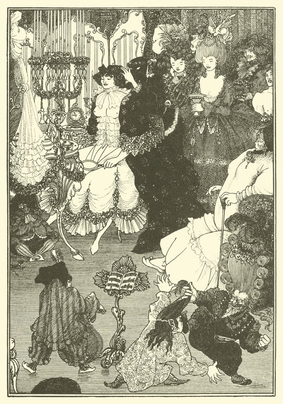 Die Toilette der Helena von Aubrey (after) Beardsley