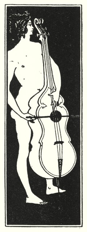 Titelblattornament (Gravur) von Aubrey (after) Beardsley