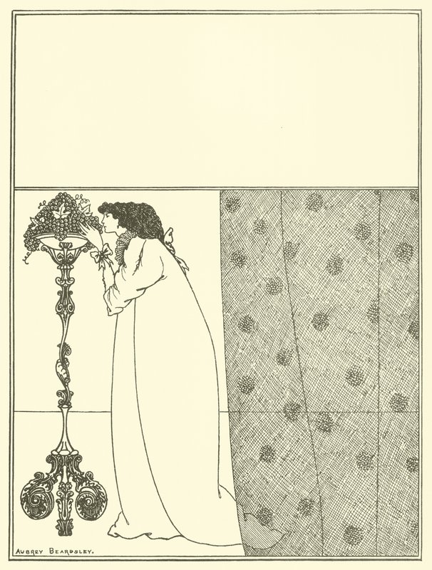 Cover-Design, The Savoy von Aubrey Beardsley