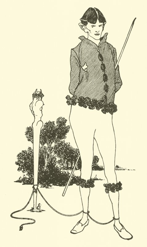 Selbstporträt von Aubrey Beardsley