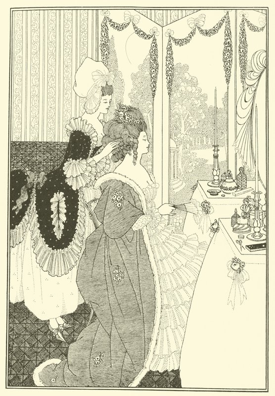 Die Toilette von Aubrey Beardsley