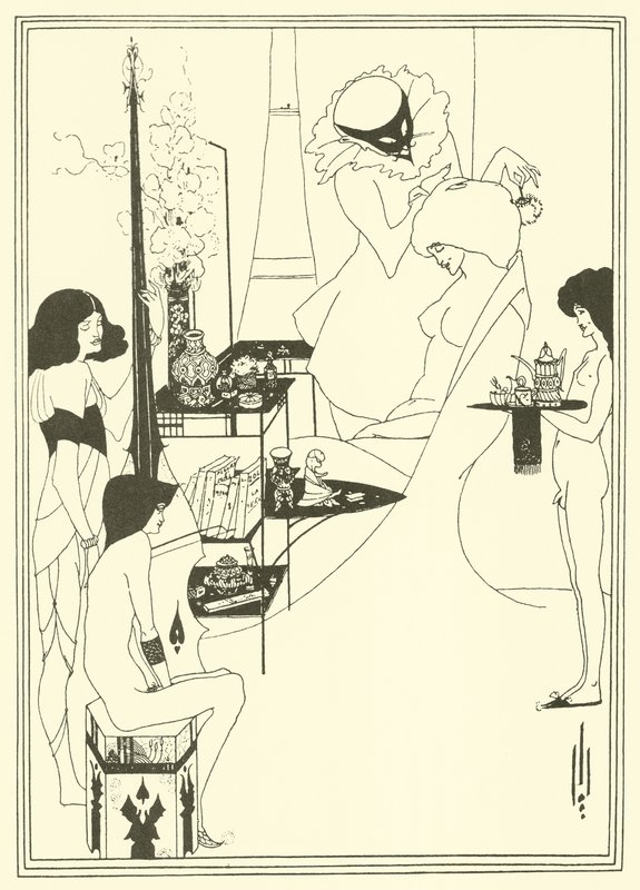 Die Toilette der Salome von Aubrey Beardsley