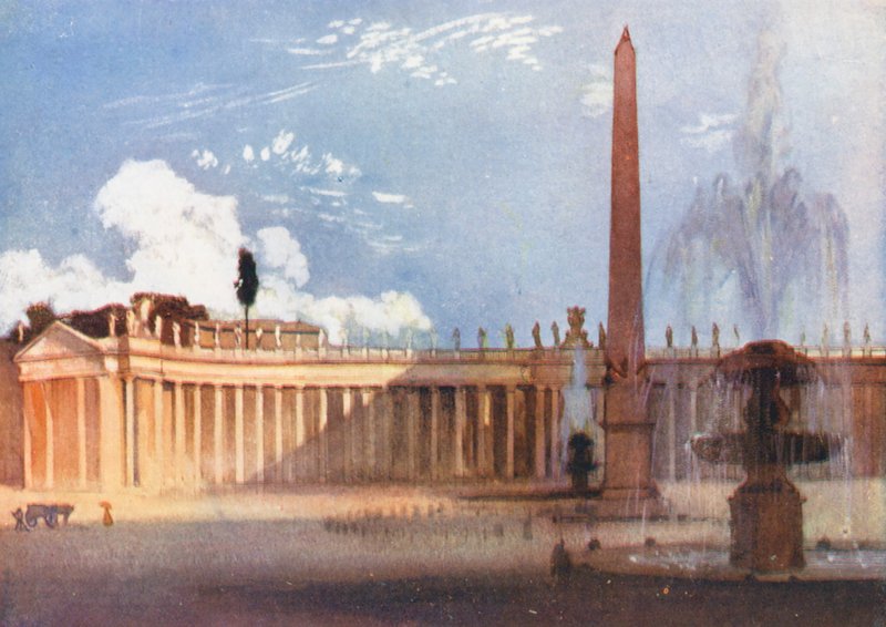 Rom: Piazza von Sankt Peter von Aubrey Waterfield