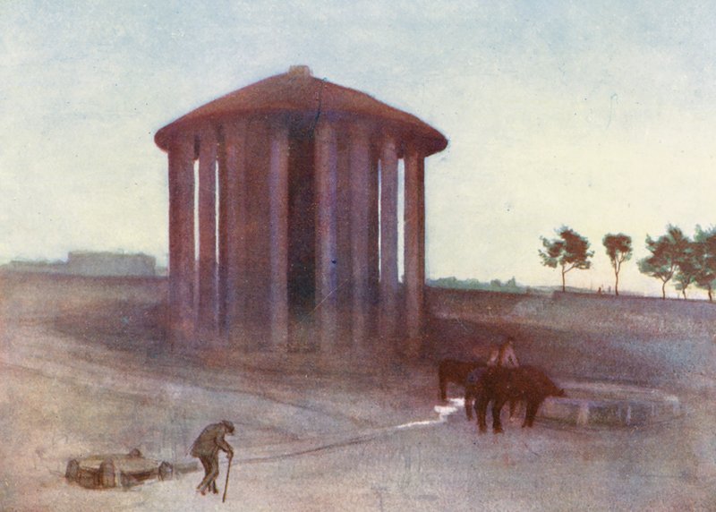 Rom: Tempel der Vesta von Aubrey Waterfield